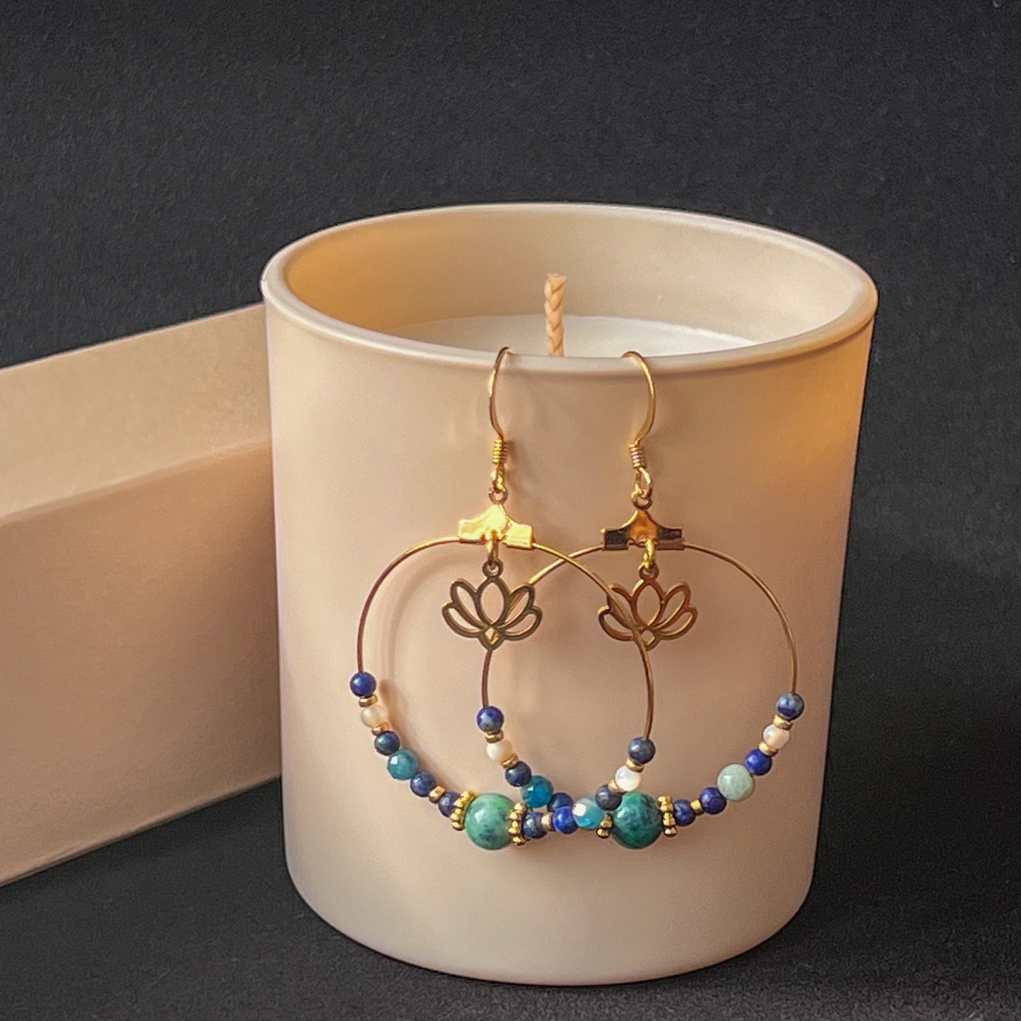 Lapis lazuli Earring