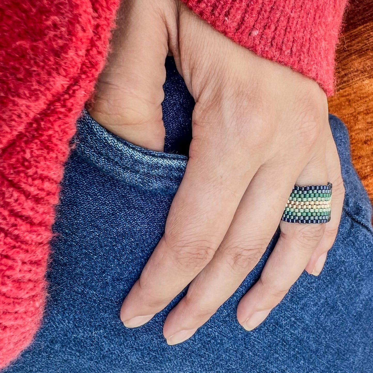 Dianna Beaded Ring